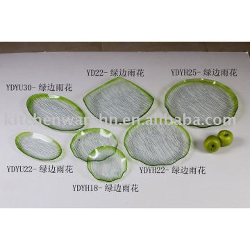 KP-9549 high quality Tempered glass plate sets
